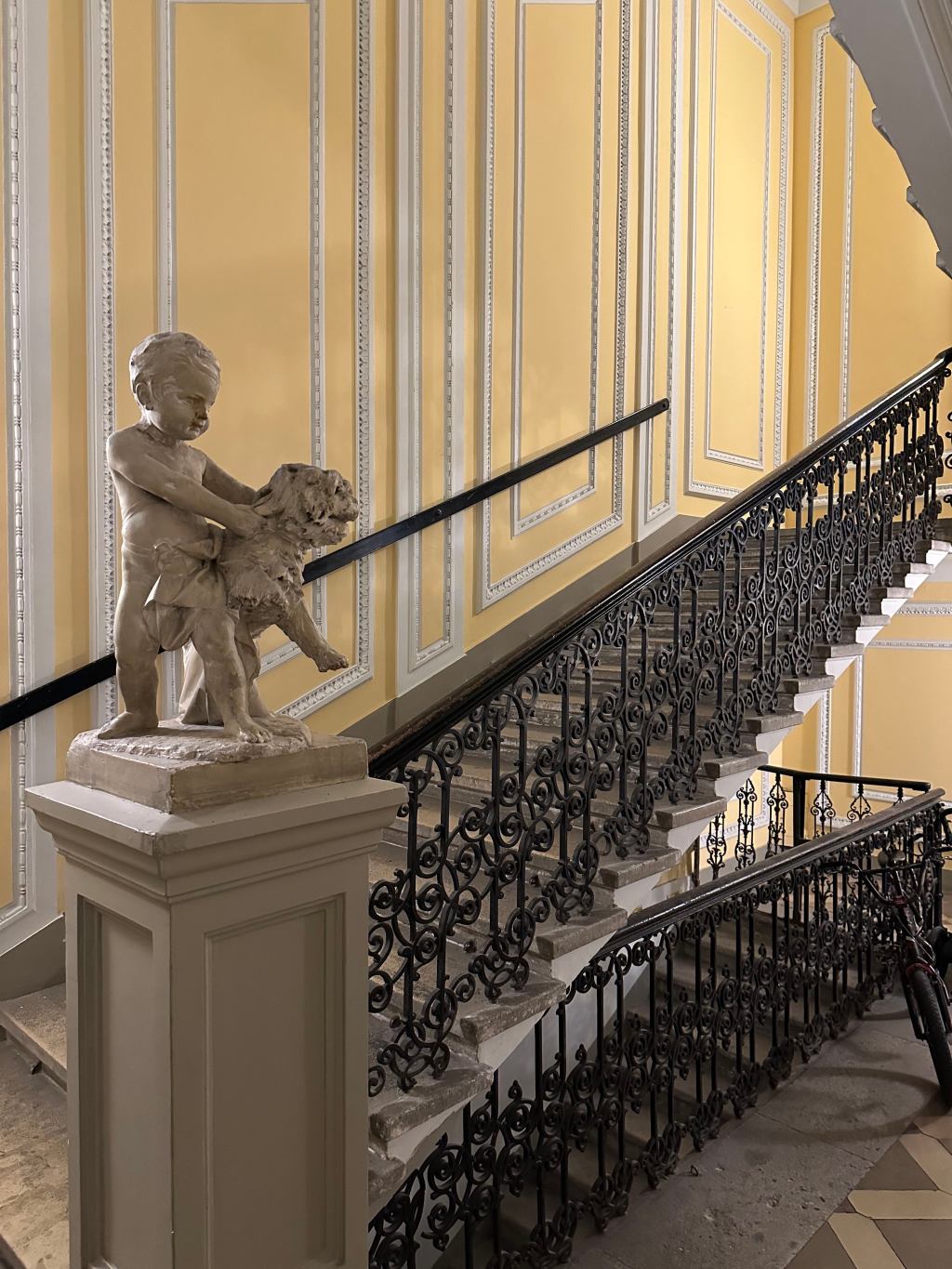 Stiegenhaus in einem Zinspalais in 1030 Wien